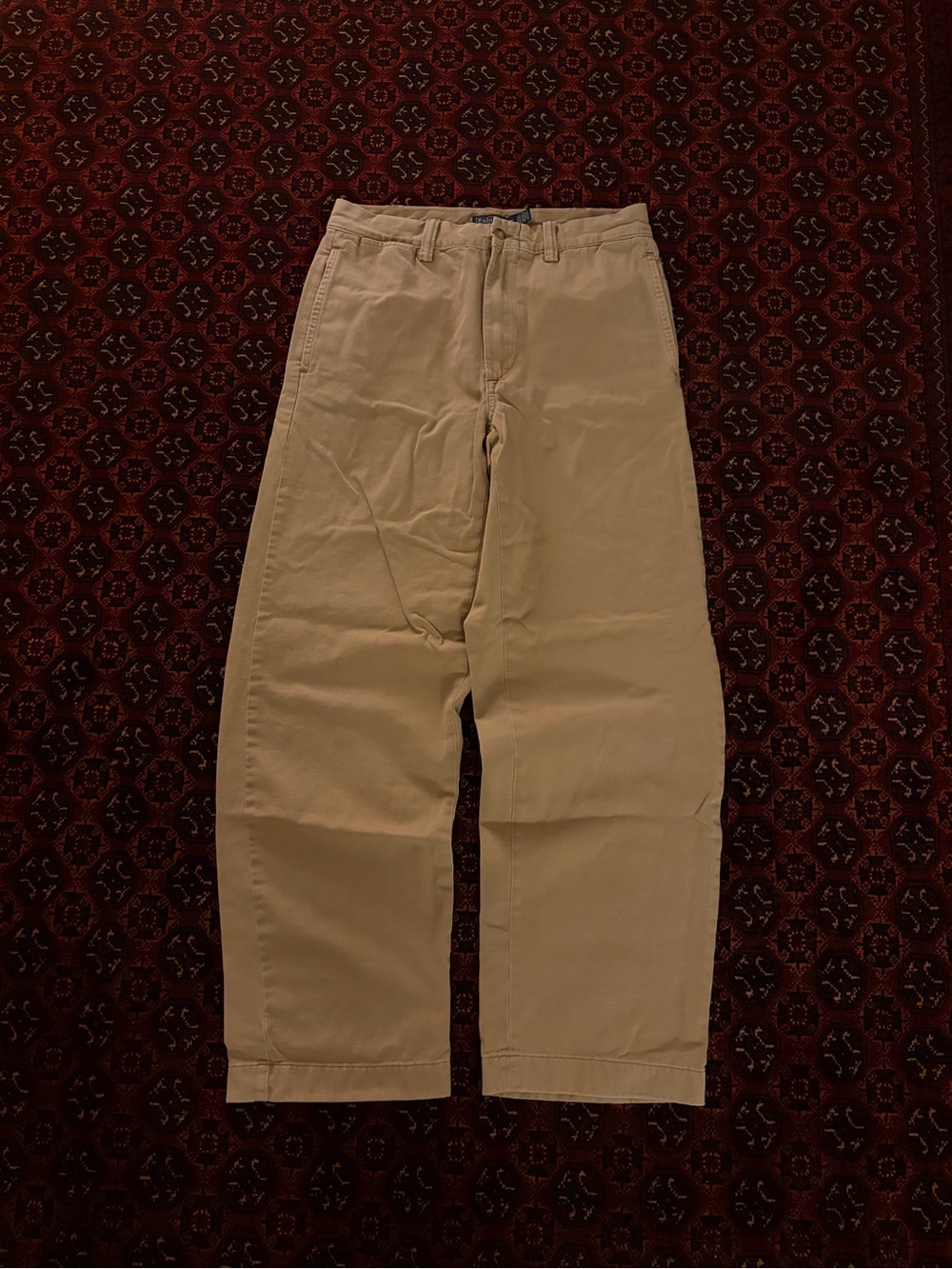 Ralph Lauren Straight-Leg Chinos in Light Khaki